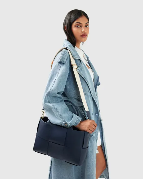 Belle & Bloom Wild Skies Denim Trench