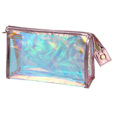 Unique Bargains- Clear Makeup Bag Toiletry Travel Storage PVC