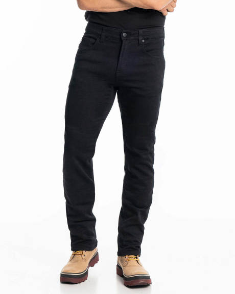 LOIS - Jeans Doublé Noir Brad Slim