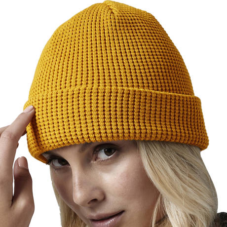 Beechfield - Unisex Adult Waffle Cotton Beanie