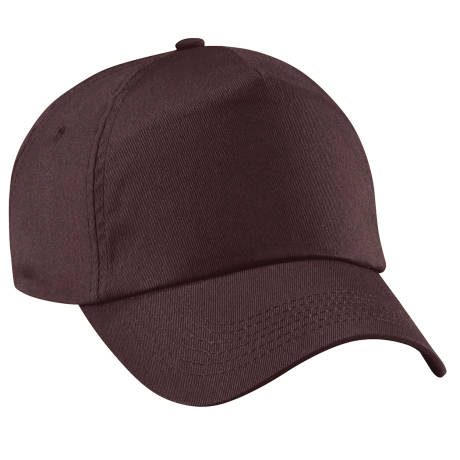 Beechfield - Unisex Plain Original 5 Panel Baseball Cap (Pack of 2)