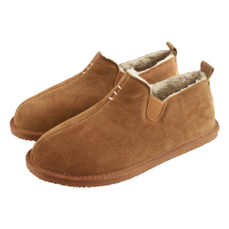 Eastern Counties Leather - Mens David Suede Hard Sole Slipper Boots