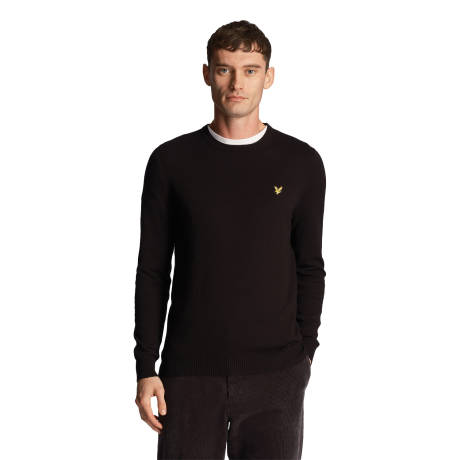 Lyle & Scott - Mens Cotton Merino Crew Neck Sweater