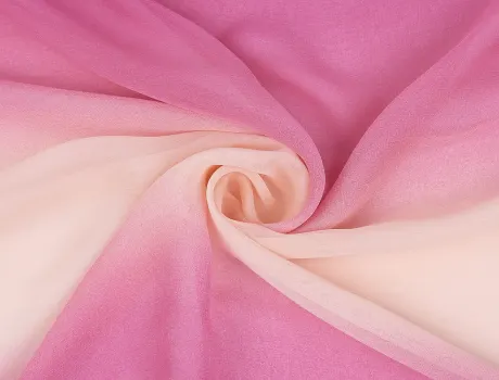 Allegra K- Long Chiffon Gradient Color Wrap Scarf