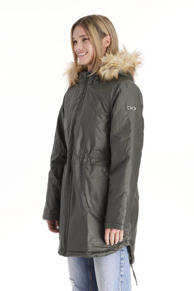 Sofia - Waxed Shell 3 in 1 Maternity Parka - Modern Eternity Maternity