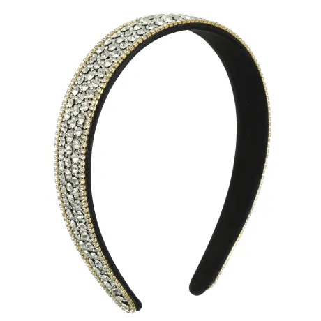 Unique Bargains - Rhinestone Wide Headband