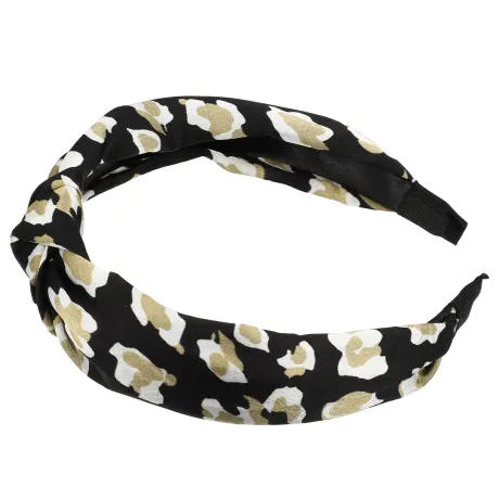 Unique Bargains - Leopard Pattern Knotted Headband