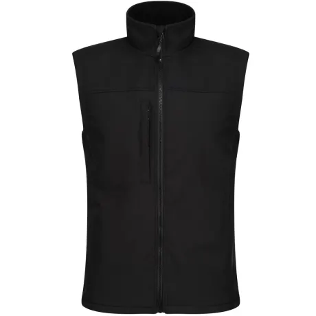 Regatta - Mens Flux Softshell Bodywarmer / Water Repellent Sleeveless Jacket