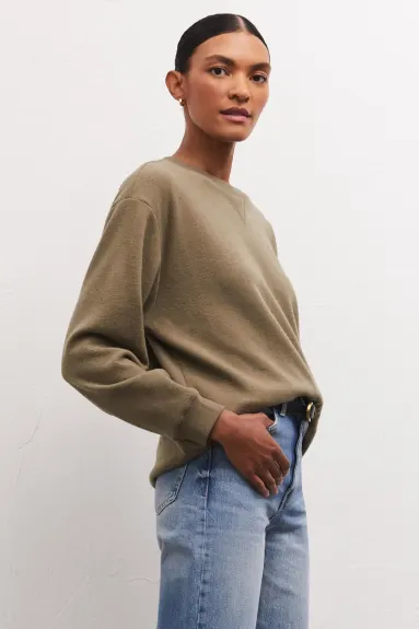 Z Supply - Marina Brushed Rib Sweatshirt