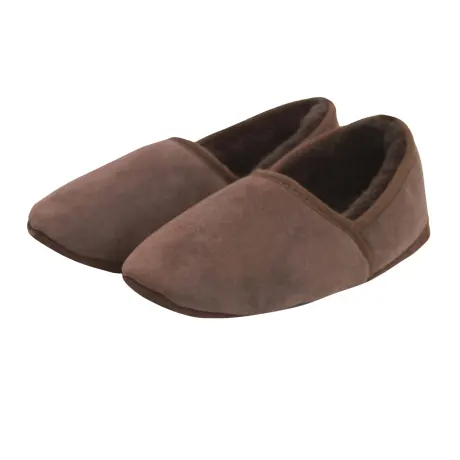 Eastern Counties Leather - Mens Full Sheepskin Turn Slippers