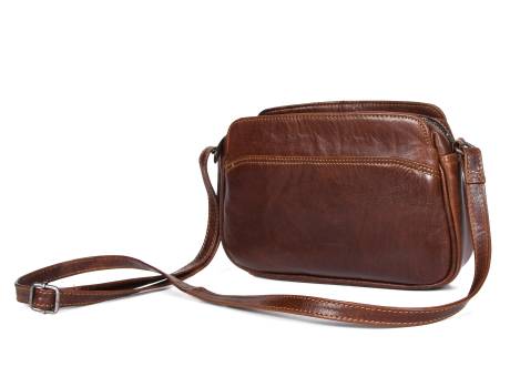 Aaron Leather Goods - Sac bandoulière en cuir Polaris