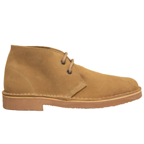 Roamers - Mens Real Suede Unlined Desert Boots