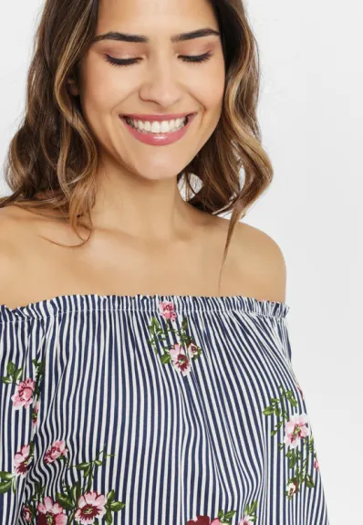 Lascana - Printed Off Shoulder Top