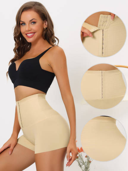 Allegra K - Butt Lifter High Waist Boyshorts Shapewear Pack