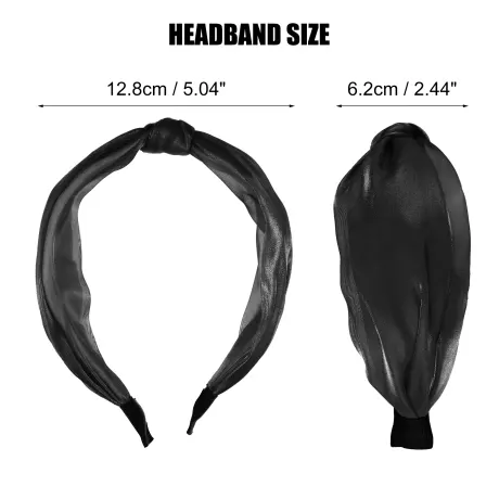 Unique Bargains - Knotted Silk Headband