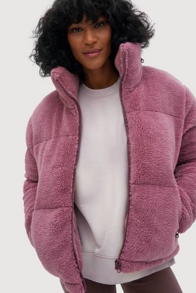 Noize - Kamala Short Vegan Sherpa Coat