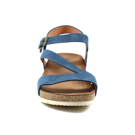 Lunar - Womens/Ladies Cluster Wedge Sandals