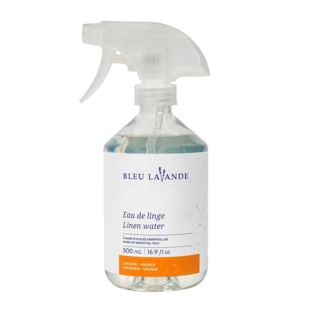Bleu Lavande - Lavender-orange linen water - 500 ml