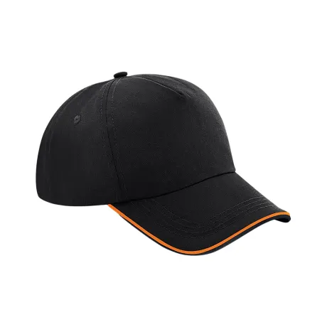 Beechfield - Authentic Piped 5 Panel Cap