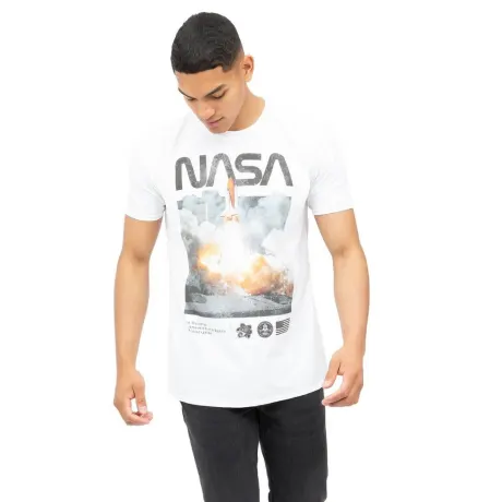 NASA - Mens Lift Off Cotton T-Shirt