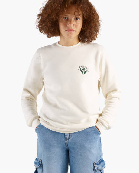 Save the Ocean Bamboo Crewneck