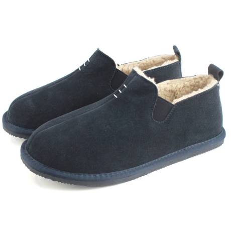 Eastern Counties Leather - Mens David Suede Hard Sole Slipper Boots