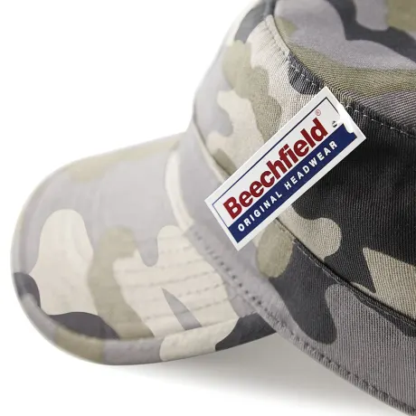 Beechfield - - Casquette armée à motif camouflage 100% coton - Adulte unisexe