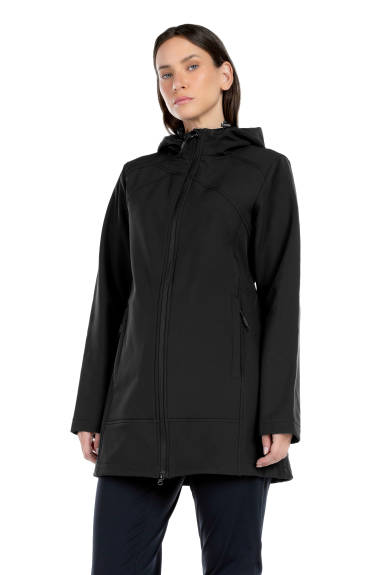 Veste Softshell Active à Capuche