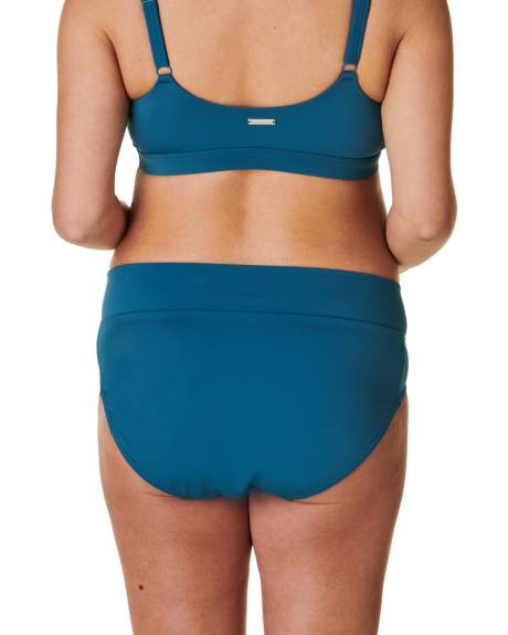 Bravado Designs - Crossover Maternity & Nursing Swim Bottom - Teal