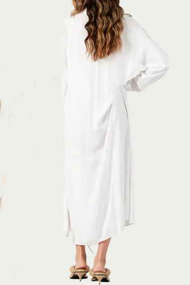 ROBE LONGUE EN JERSEY TORSAD