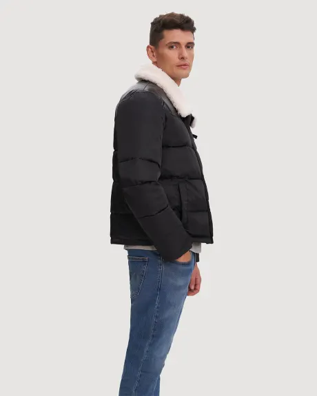 Noize - Puffer Sherpa Multi-Média Vroni pour Hommes