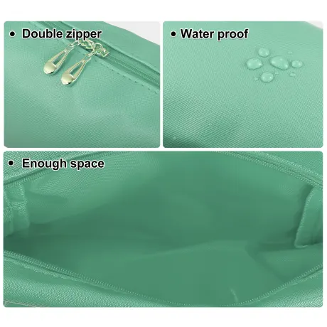 Unique Bargains- Makeup Cosmetic Travel Bag Waterproof PU Leather Case Small