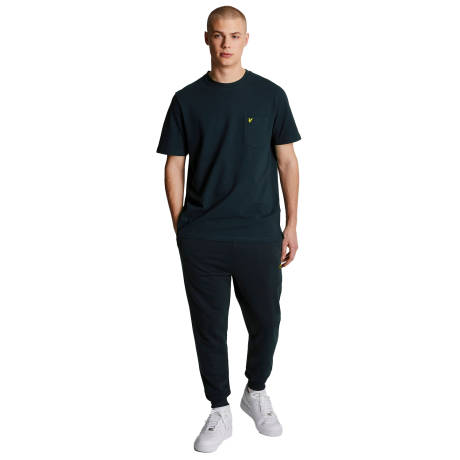 Lyle & Scott - Mens Plain Pique Pocket T-Shirt