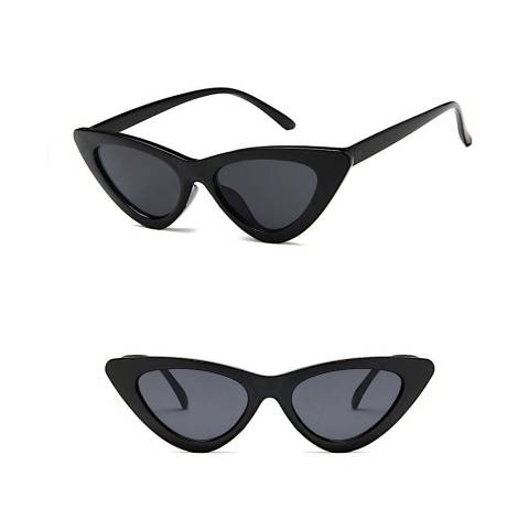 Lunettes de soleil yeux de chat noires- Don't AsK