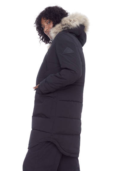 Alpine North - UKON | Parka d’hiver femme recyclée duvet végan à cordons ajustables