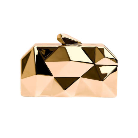 Where's That From - Melanie Geometric Pattern Clutch Bag