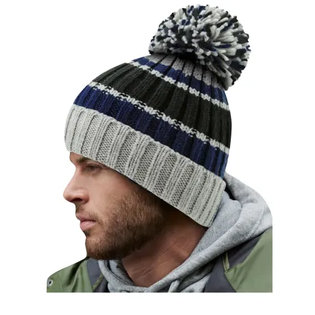 Beechfield - Hygge Striped Beanie