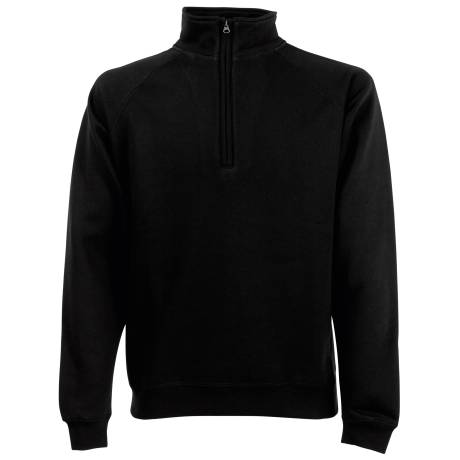 Fruit of the Loom - - Sweatshirt à fermeture zippée 1 quart - Homme