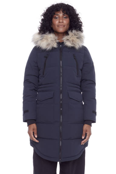 Alpine North Women's - UKON | Vegan Down Recycled Drawstring Winter Parka