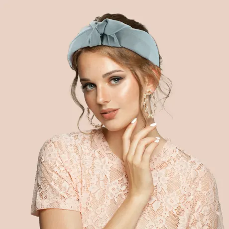 Unique Bargains- Solid Colors Top Knot Headbands