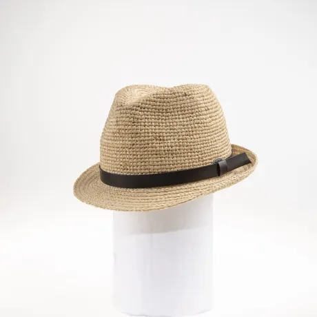 Canadian Hat 1918 - Carl - Fedora W Leather Trim