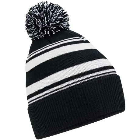 Beechfield - Unisex Adult Fan Striped Beanie