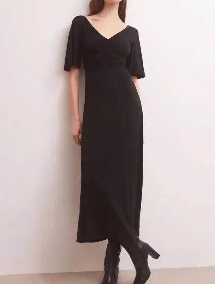 Z Supply - Kara Flutter Sleeve Midi Dress