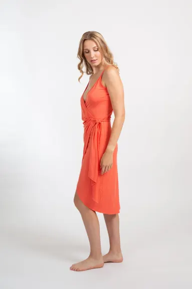 Koy Resort LAGUNA TIE WRAP DRESS