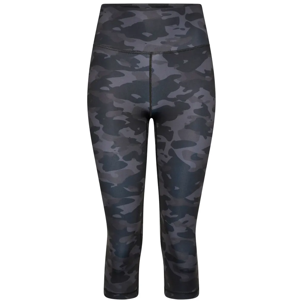 Dare 2B - Womens/Ladies The Laura Whitmore Edit - Influential Camo Recycled 3/4 Leggings