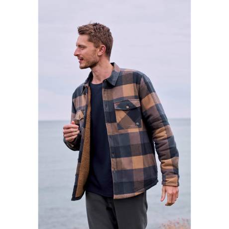 Animal - Mens Tide Plaid Natural Shirt