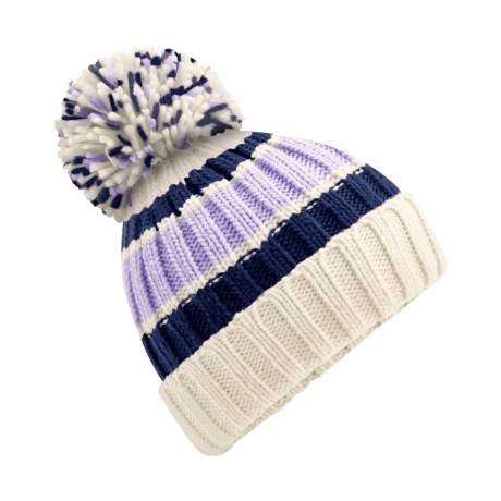 Beechfield - Hygge Striped Beanie