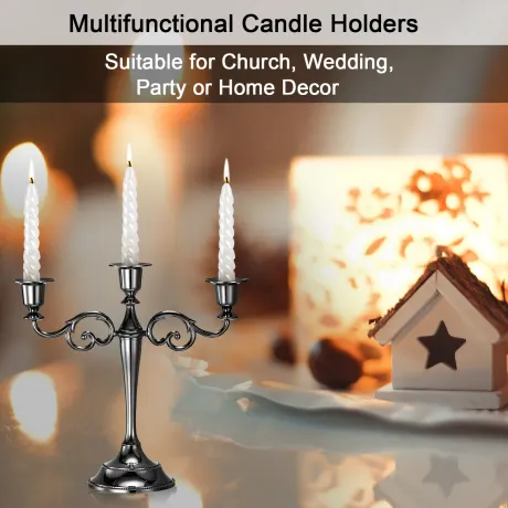 Cheibear- 3 Arm Candelabra Candle Holder