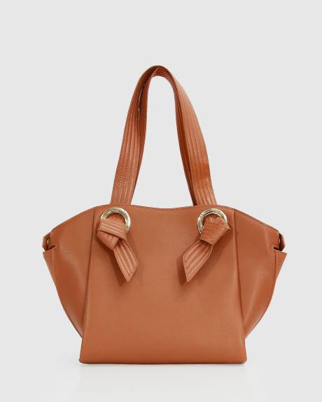 Belle & Bloom Heart Of Gold Leather Shoulder Bag