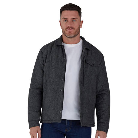 Raging Bull - Mens Quilted Herringbone Padded Jacket